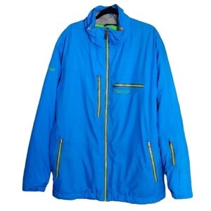 Marmot Blue Insulated Ski Jacket XXL Snow‎ Winter Coat
